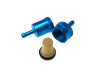 Benzinefilter alu BIG blauw  thumb extra